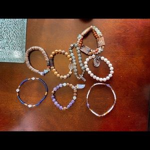 Handmade crystal bracelets